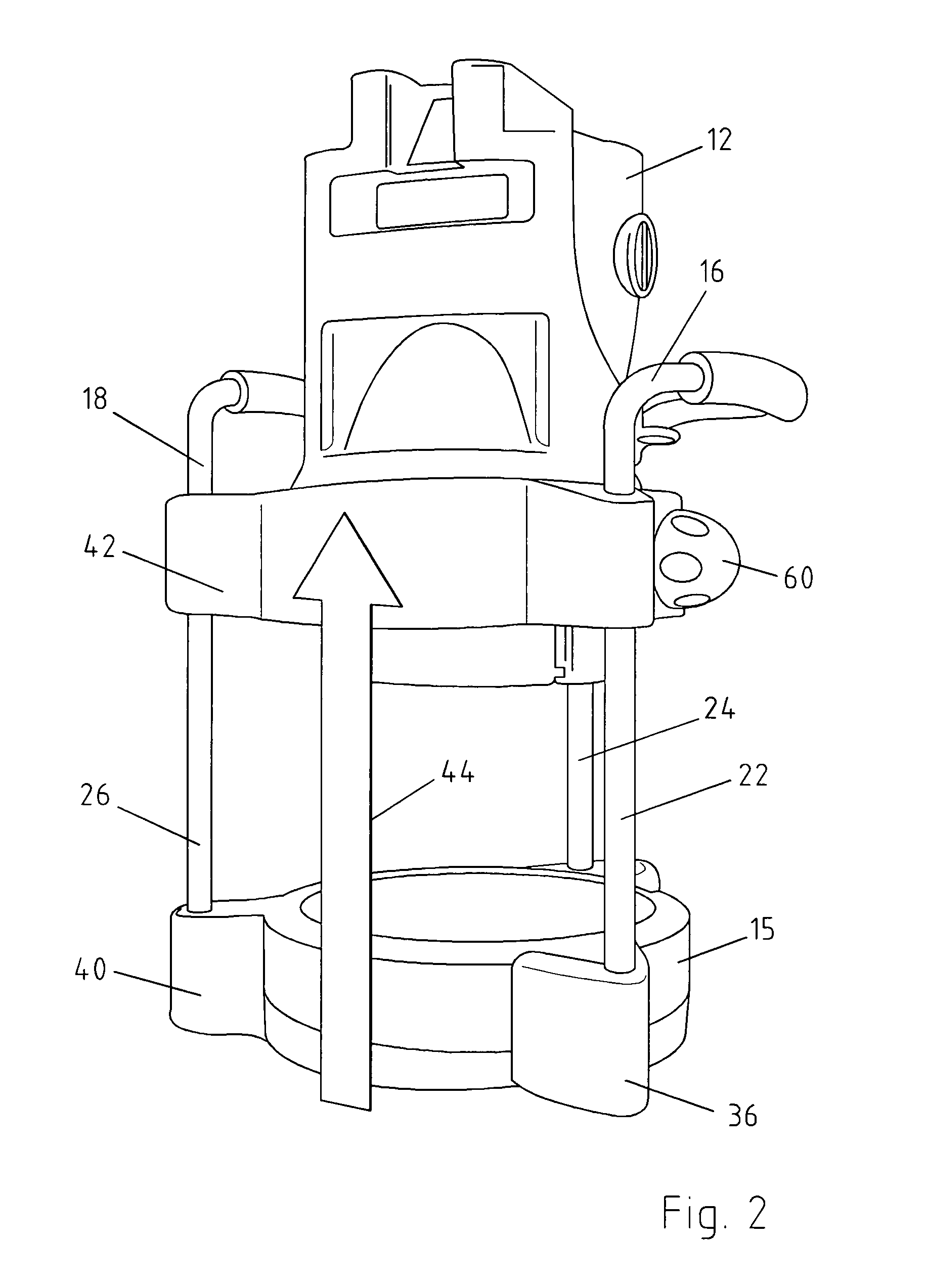 Laser apparatus such as a construction laser apparatus