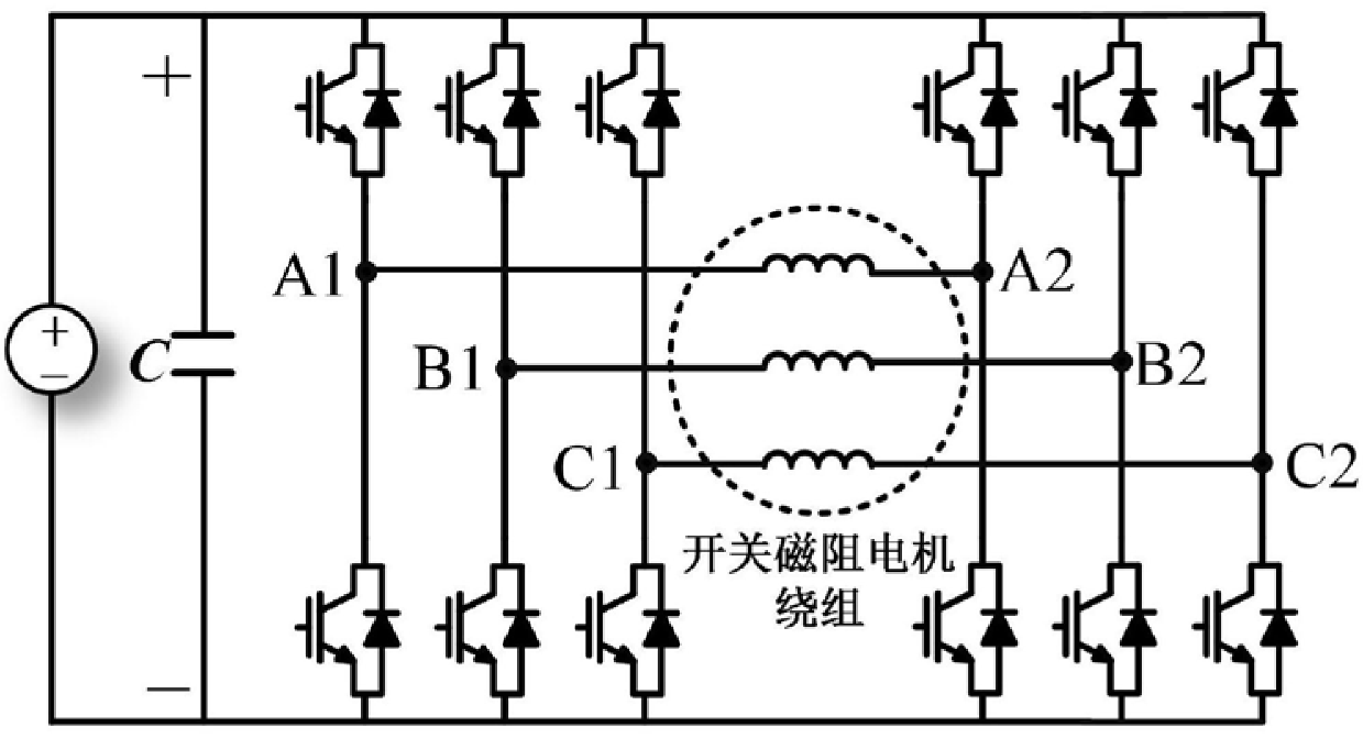 A thyristor-based magnetic field modulation switched reluctance motor drive system and control method