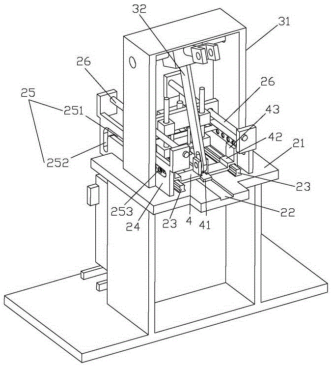 A fully automatic punch synchronous sheet conveying mechanism