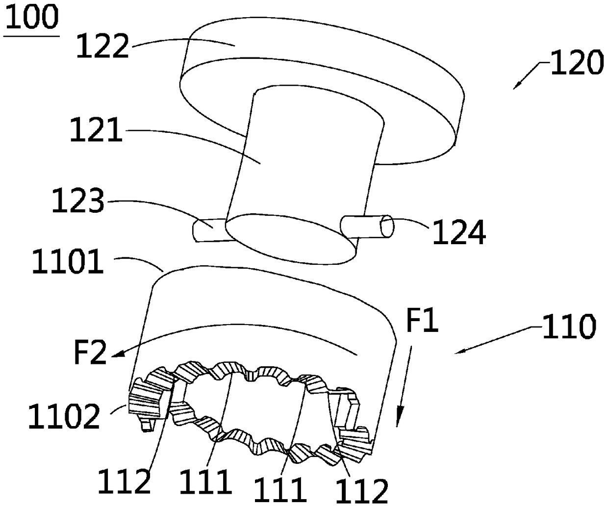 a locking device