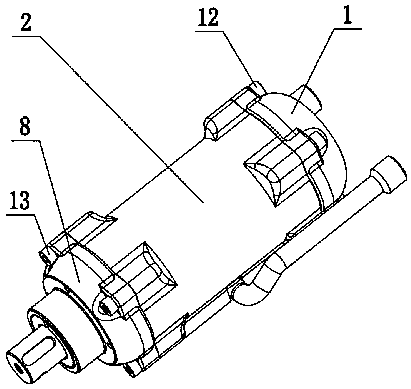 Swinging type hydraulic cylinder