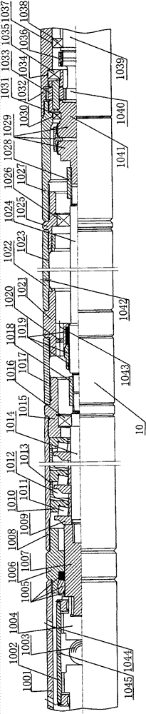 Large-discharge electric submerged screw pump oil extracting equipment