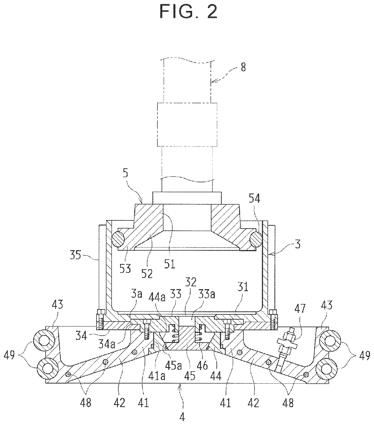 Fluid pressure-feed device