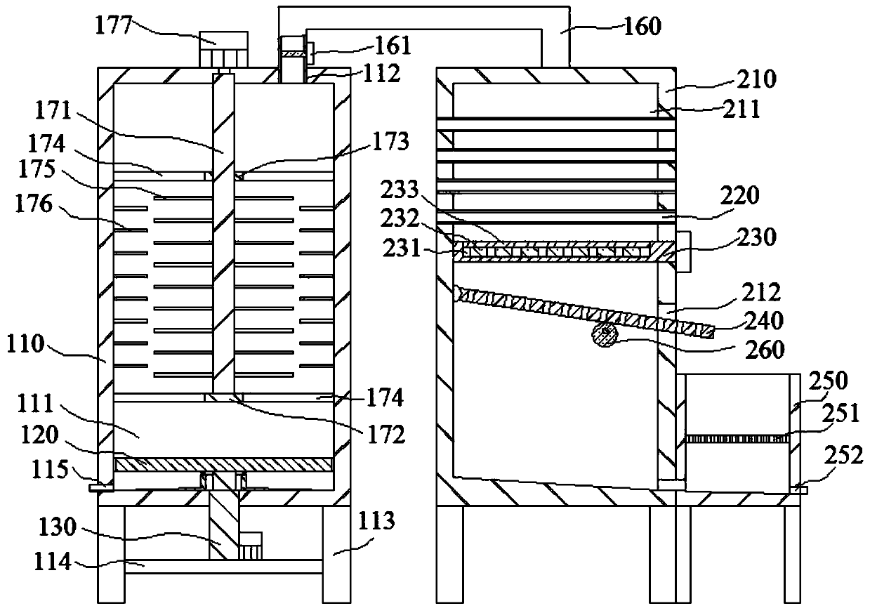 Separation device and separation method for triethylene diamine and ethanolamine