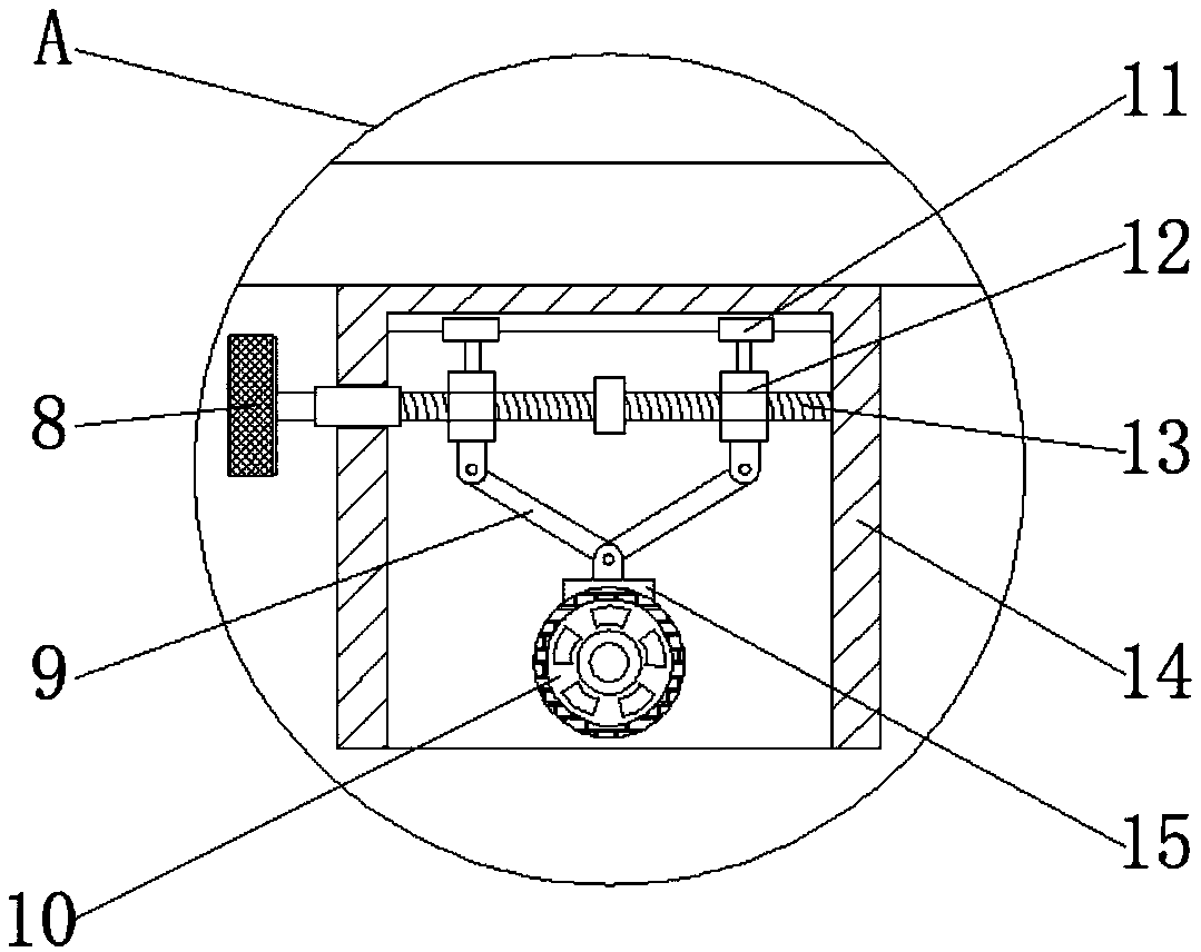 Damp-proof tea processing storage device