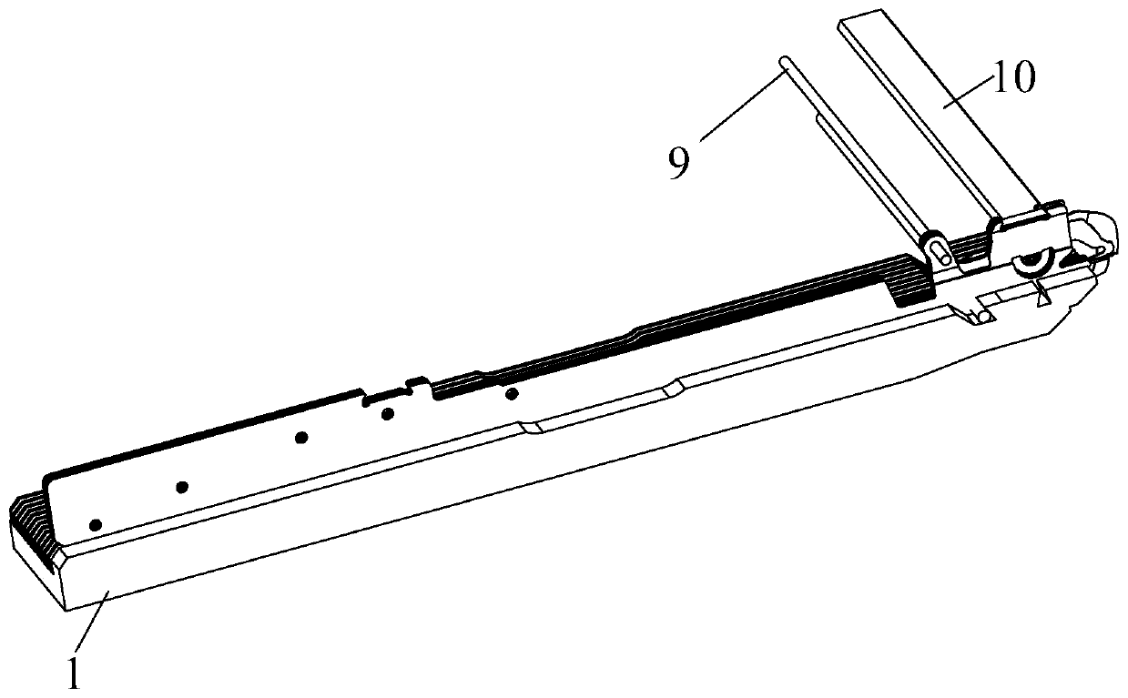 Atmospheric sinker mechanism and computerized flat knitting machine