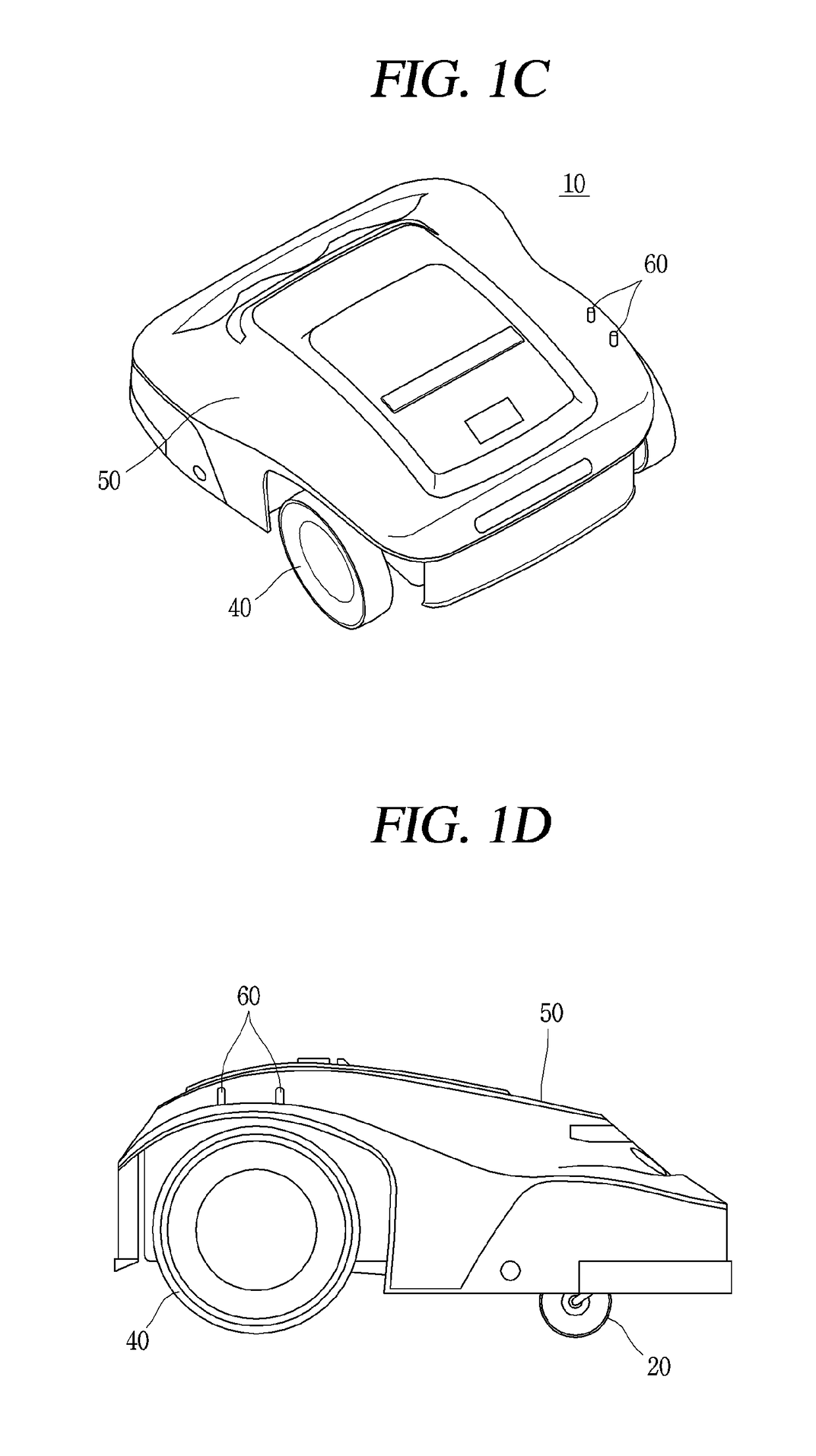 Charging device of moving robot and control method thereof