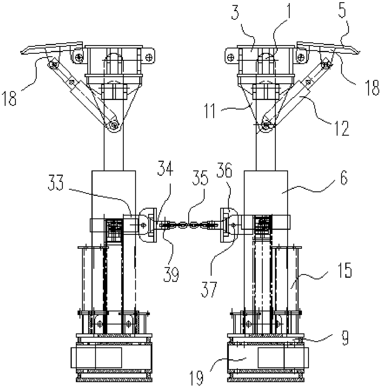 Fore bracket for fully-mechanized mining face