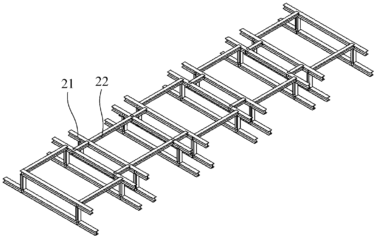 Deck tube bundle unit mounting method