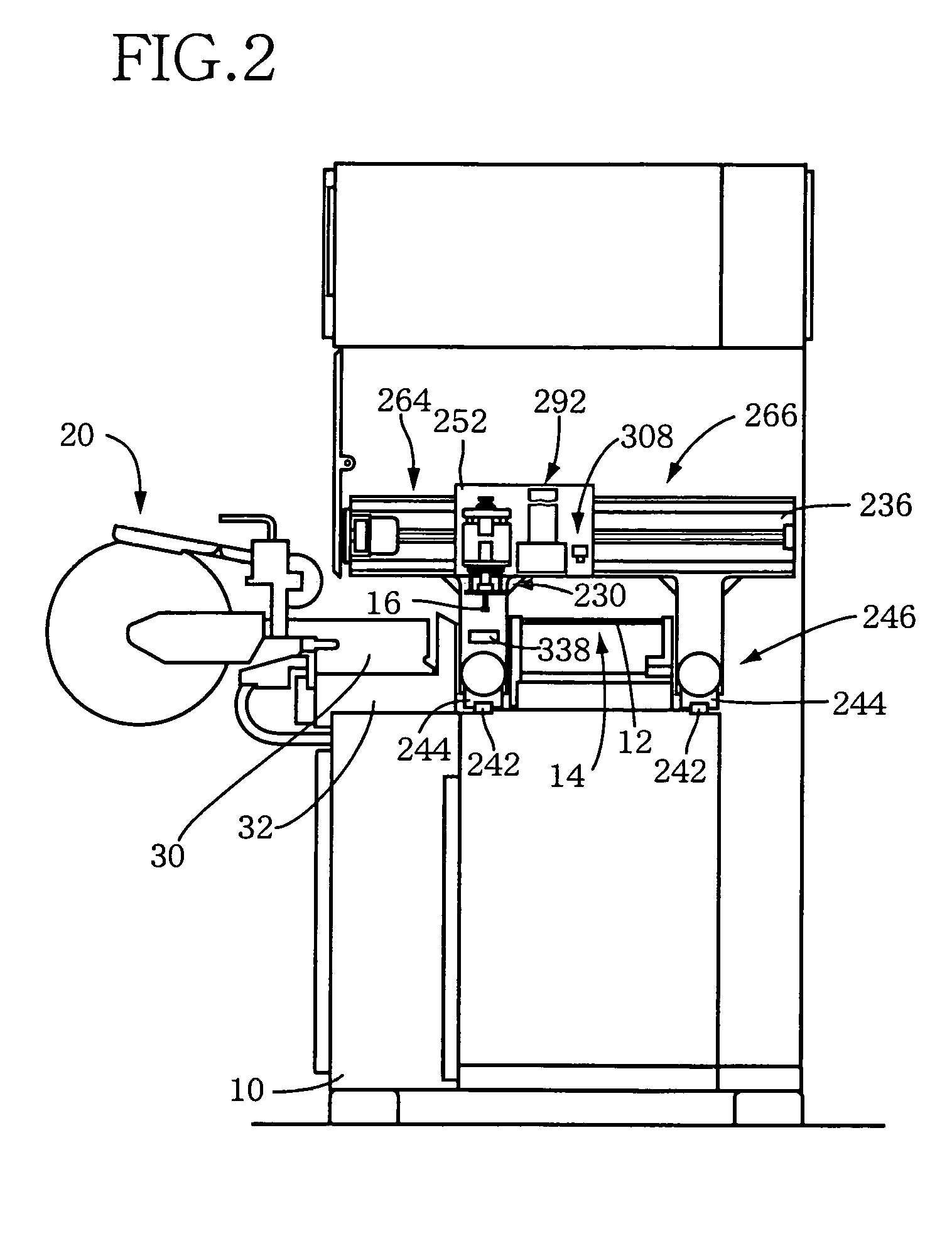Working system for circuit substrate