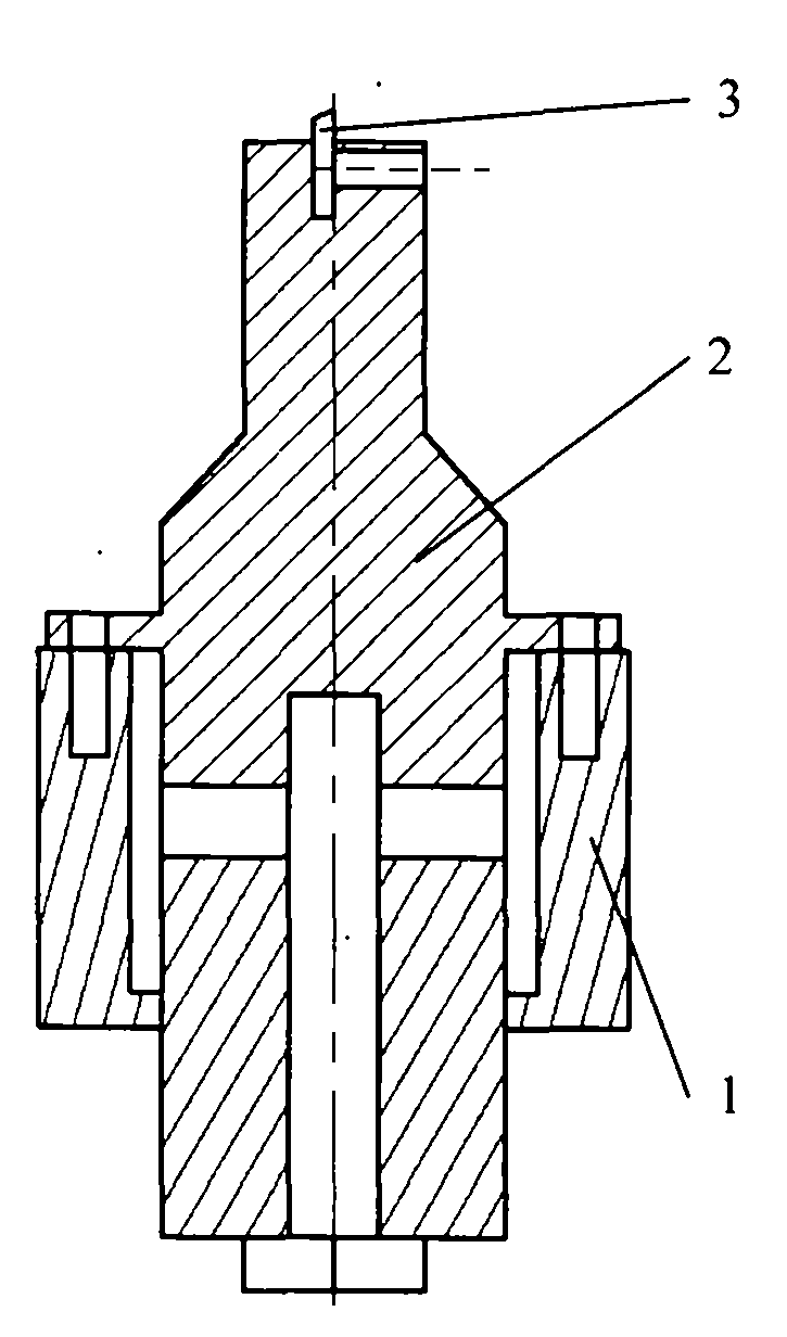Bending mode supersonic vibration auxiliary cutting device for precision or ultra-precision turning