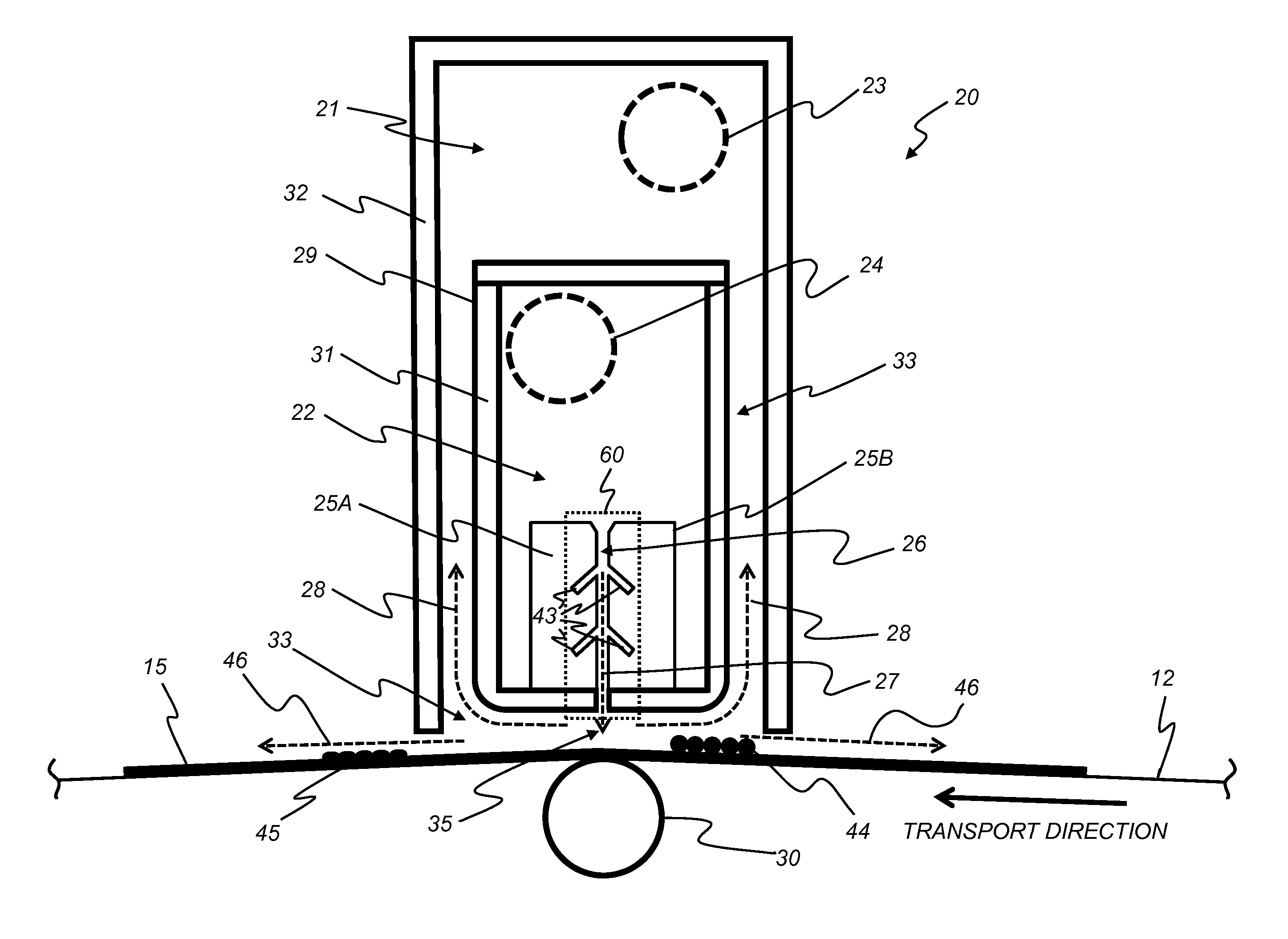 Acoustic wave drying system