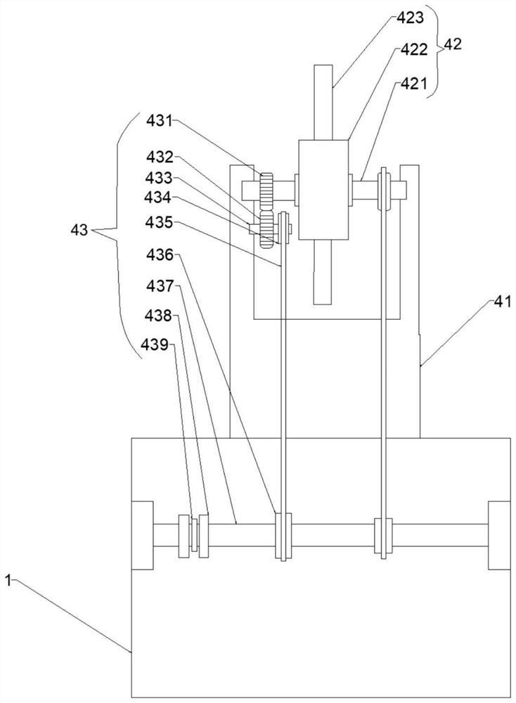 Sand vegetation ecological restoration device