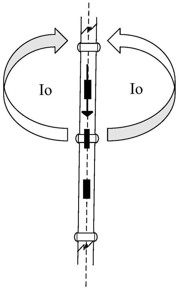 Measuring-while-drilling device and method for distance and azimuth positioning between adjacent wells