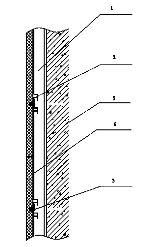 Wallboard installing component and method for installing decorative wallboard by using same