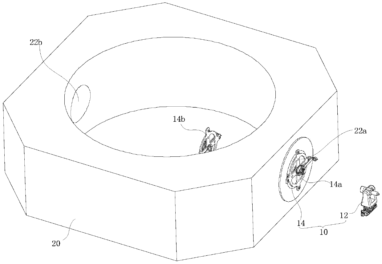 Optical detection device and optical detection method for coaxiality machining errors of shaft hole