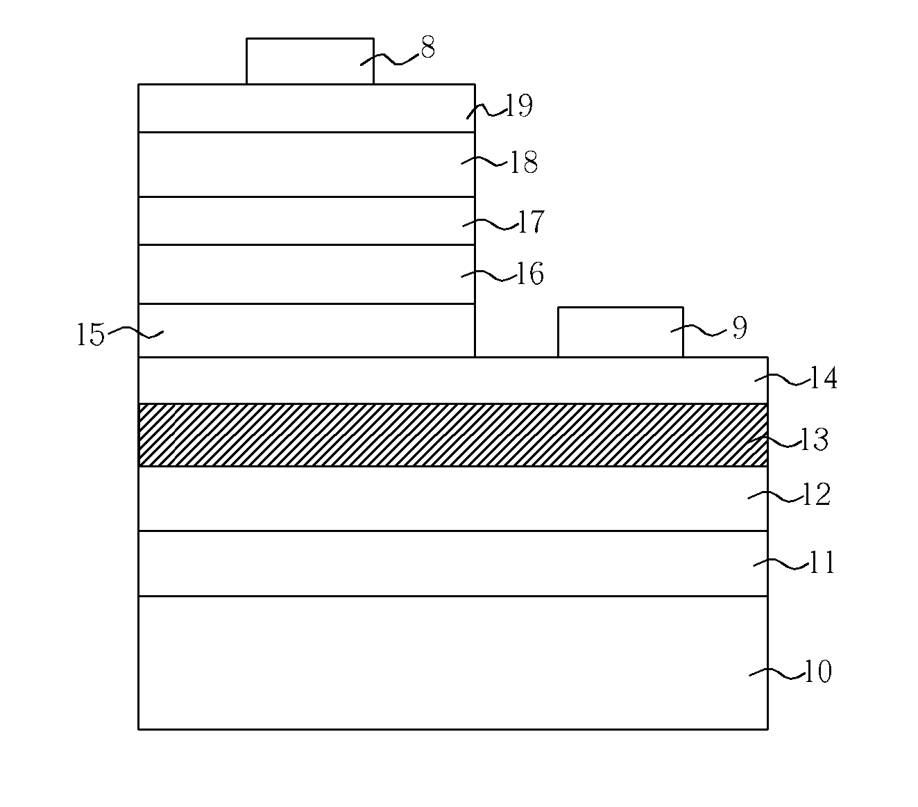 Light emitting diode having an omnidirectional reflector including a transparent conductive layer