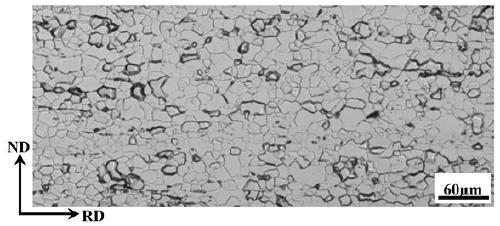 A thin strip of high magnetic induction oriented high silicon steel sheet and its preparation method