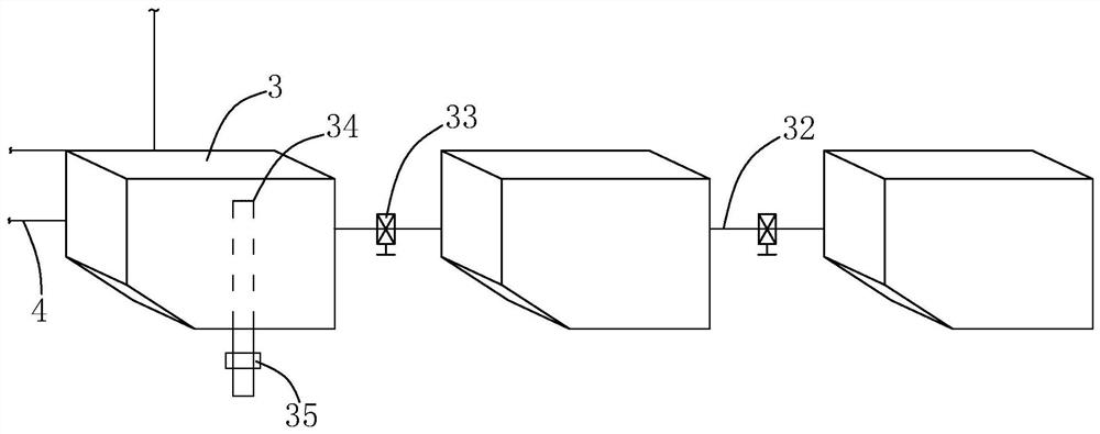 A coal washing circulating water utilization system