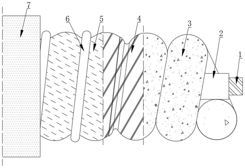 Flexible soft shielding cable and preparation method thereof