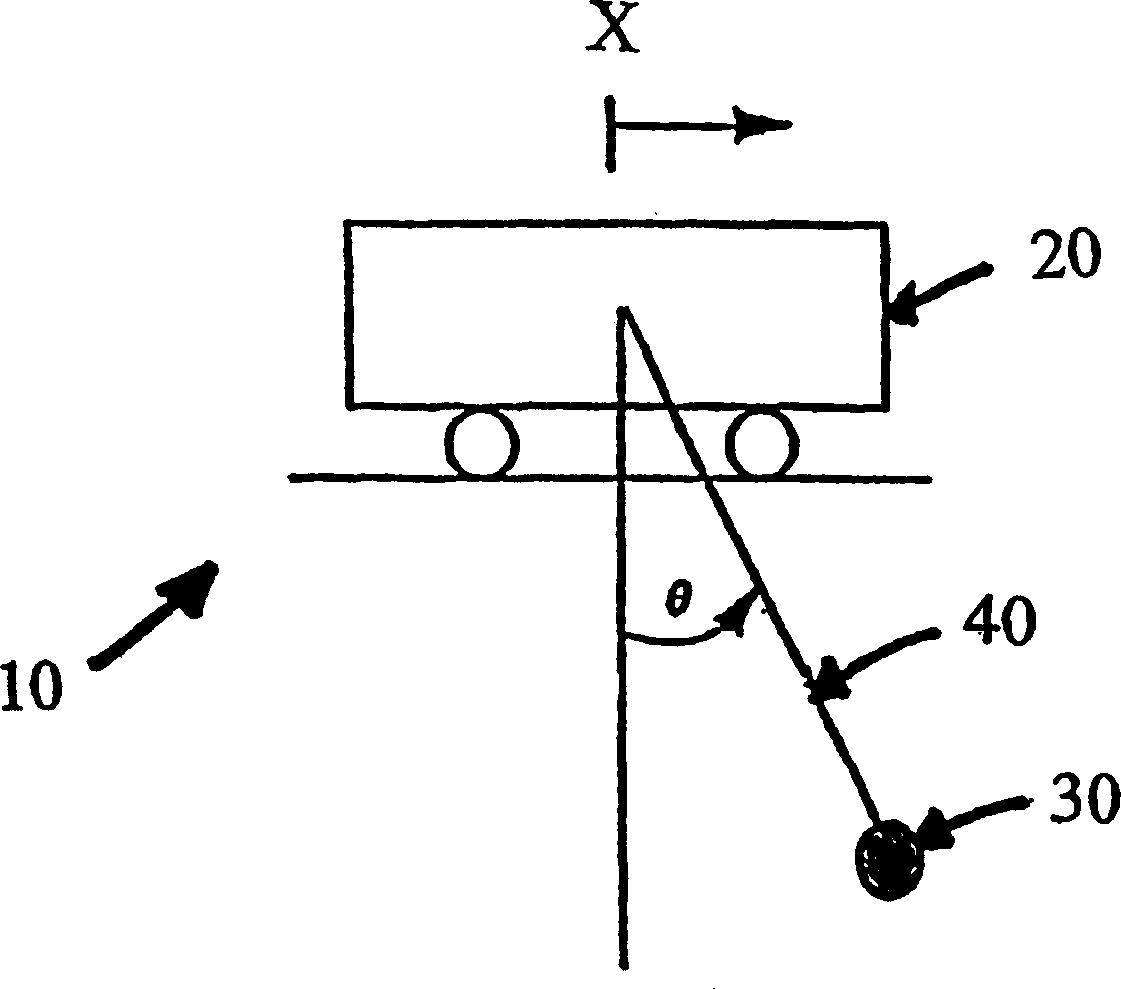 Anti-sway control of a crane under operator's command