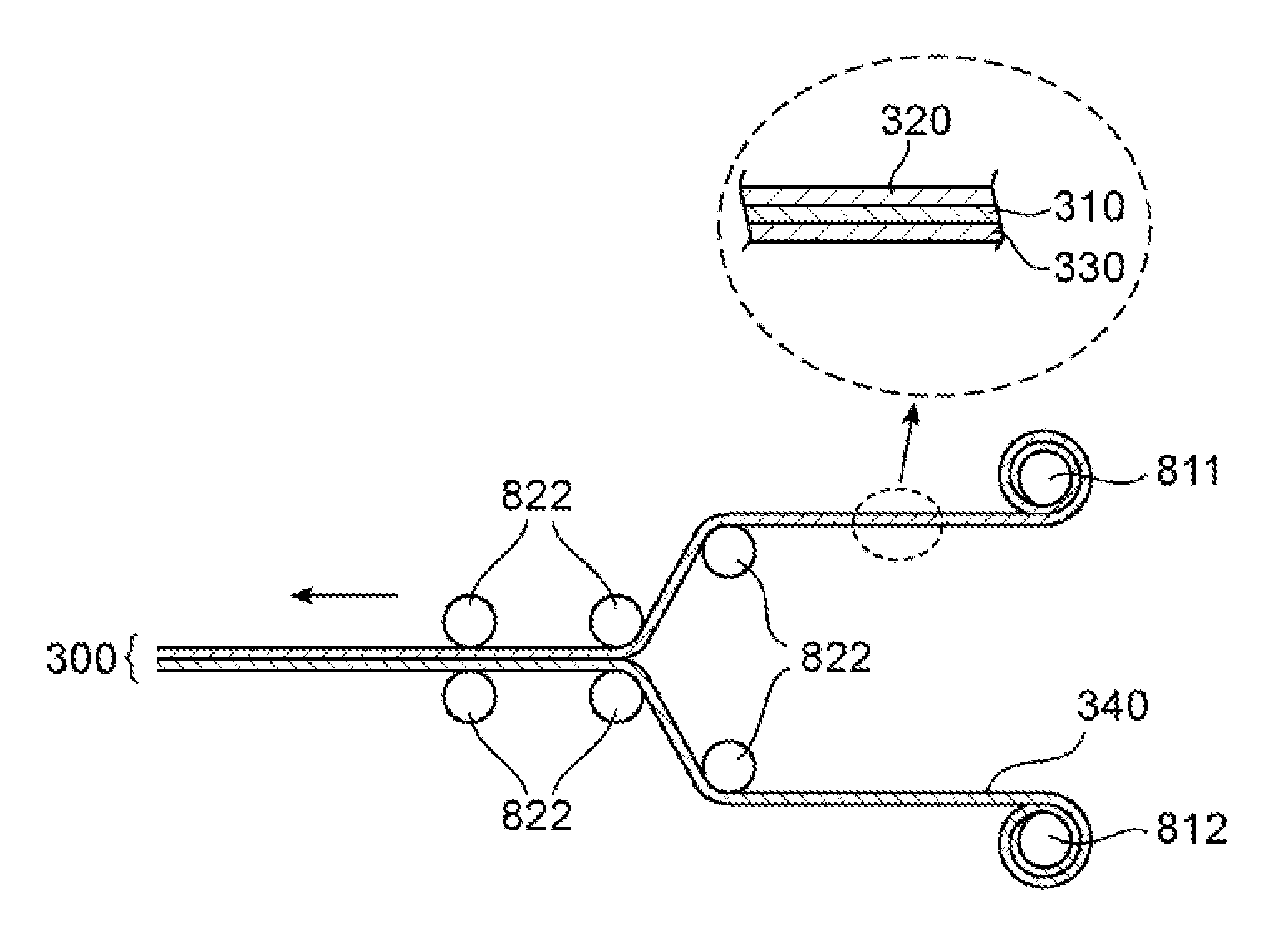 Production method for phase shift film, and production method for circular polarizing plate