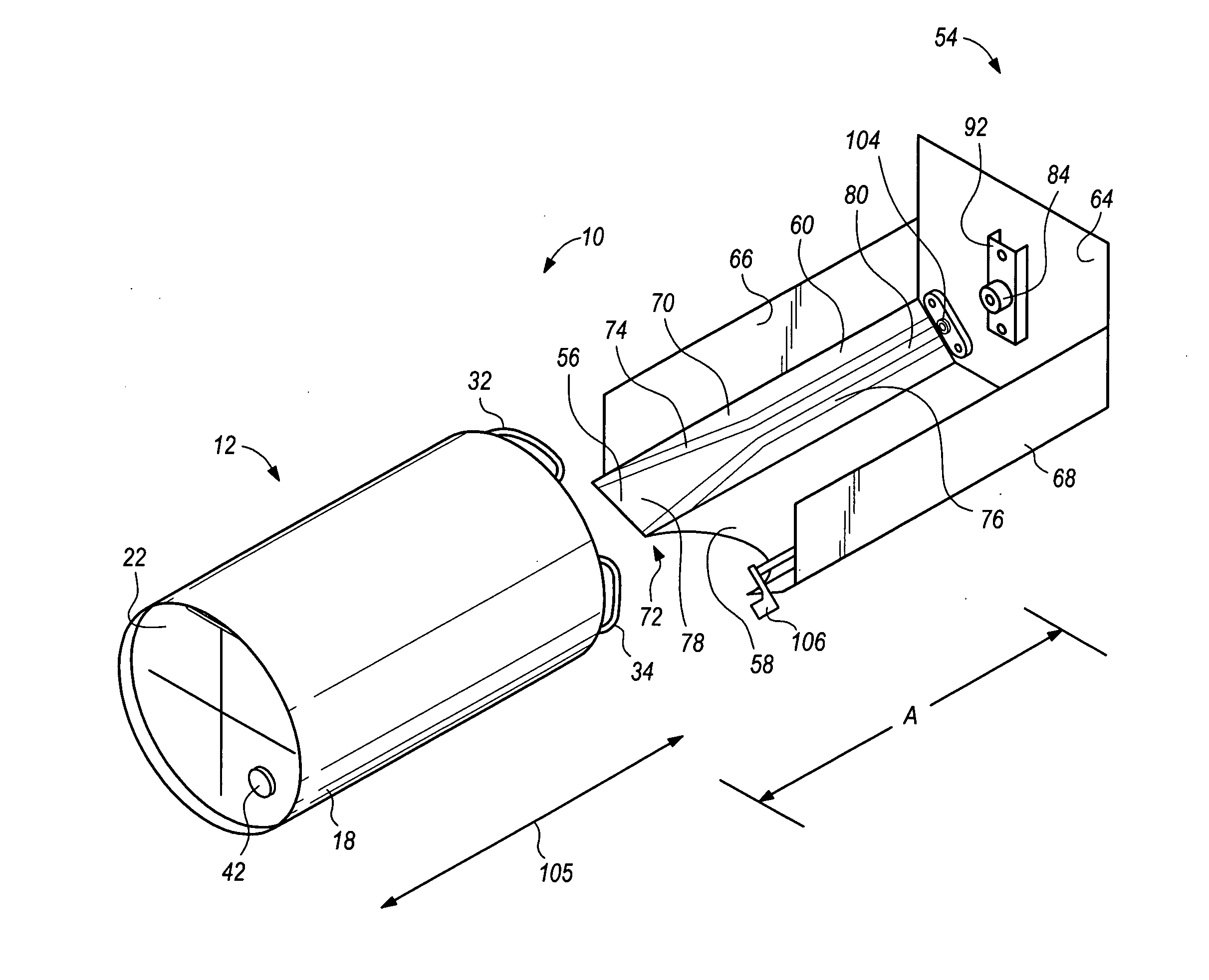 Beverage storage and dispensing apparatus