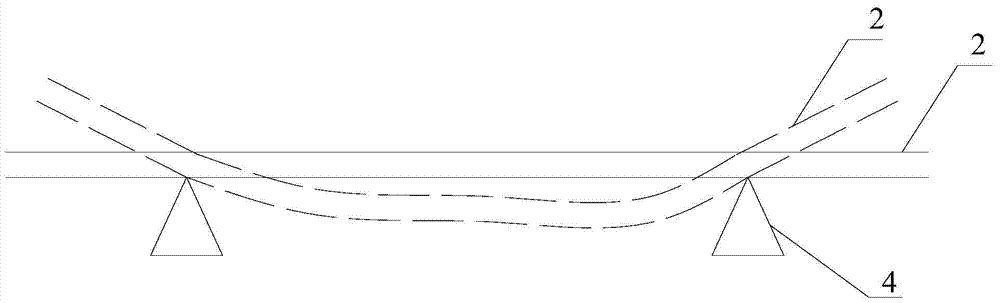 High pressure wall bushing