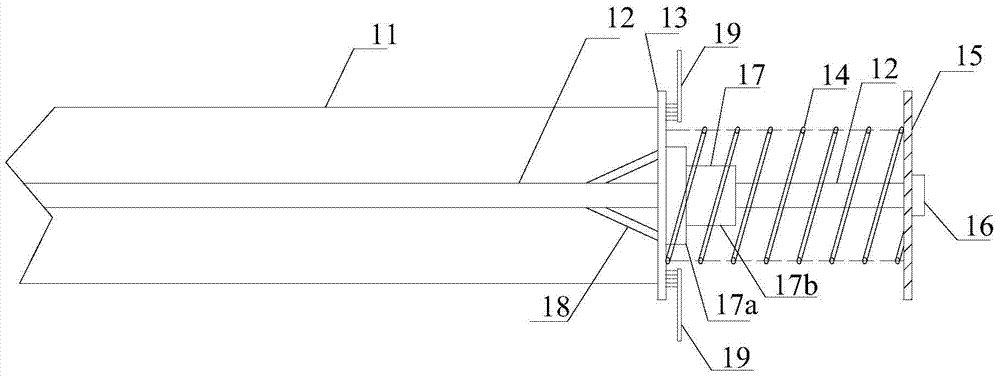 High pressure wall bushing