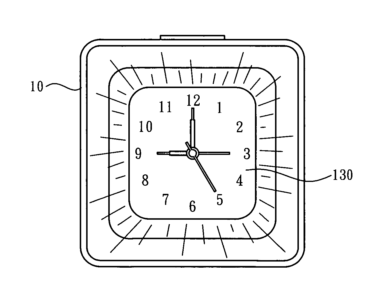 Indicator timepiece having light diffusing effect