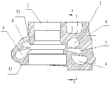 Hybrid flow variable spiral case