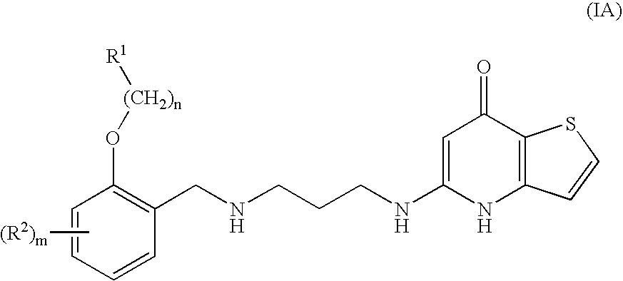 Substituted Phenylether-Thienopyridone Compounds With Antibacterial Activity