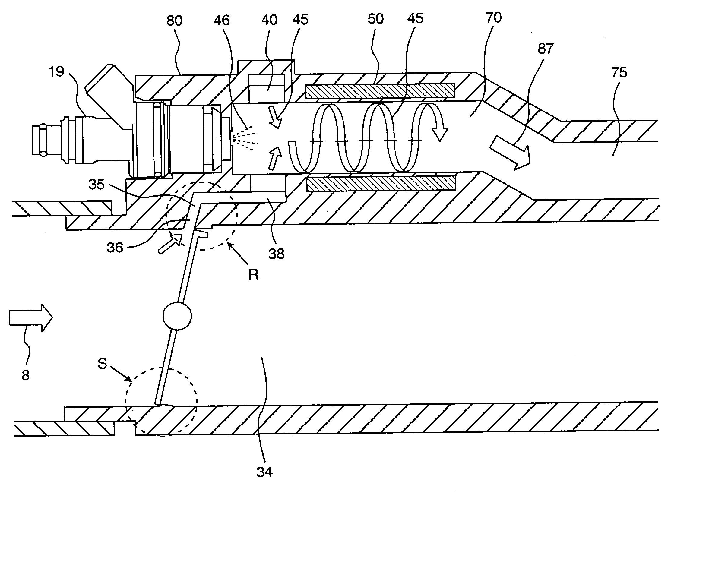 Fuel-heating type fuel injection apparatus and internal combustion engine