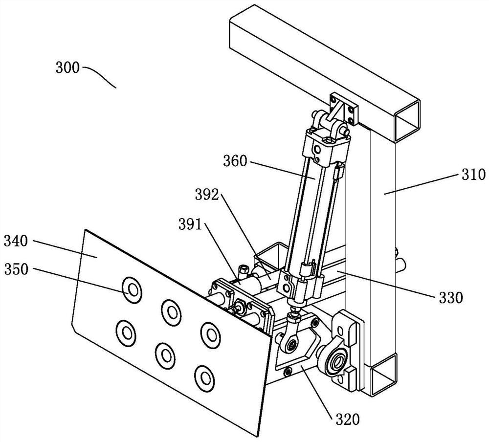 Partition plate placing device, boxing equipment and filling production line