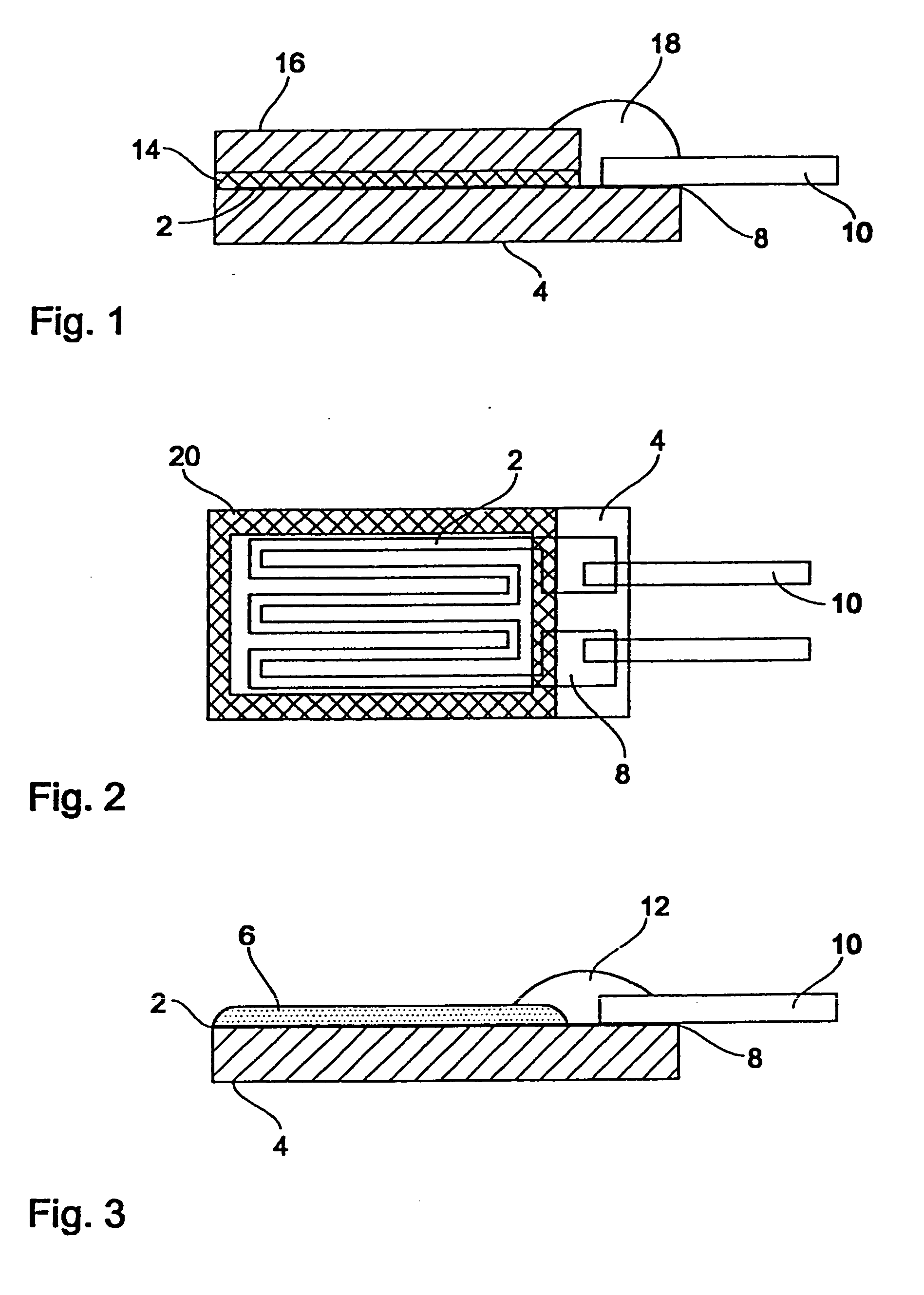 Platinum temperature sensor