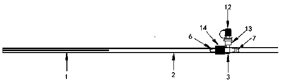 Multi-cavity infusible drainage pipeline