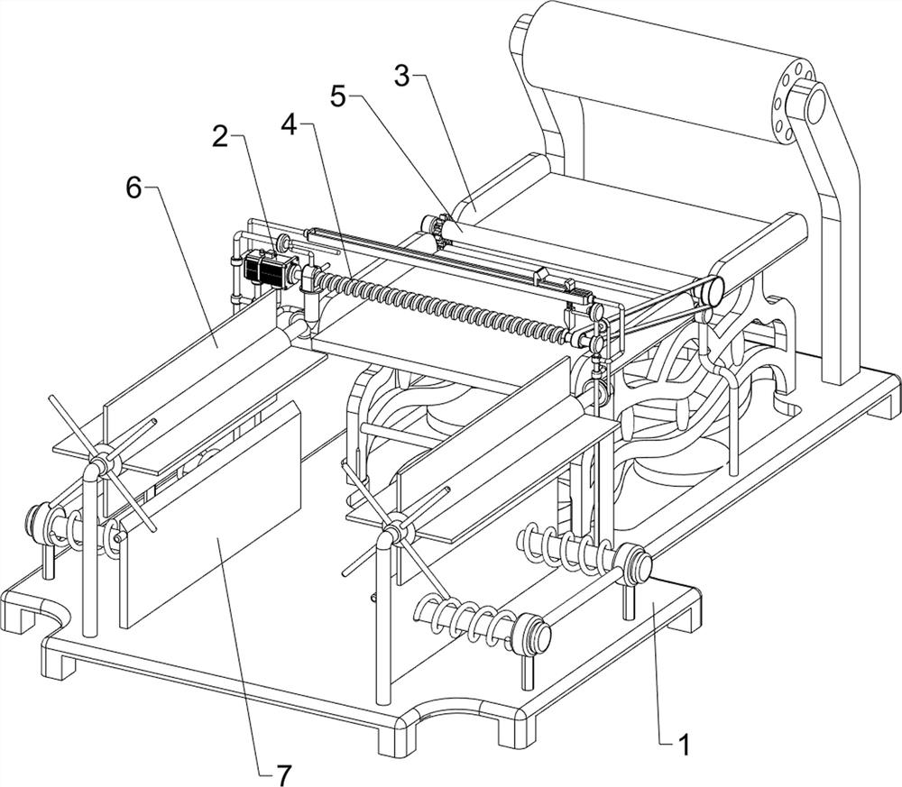 Rapid steel plate cutting equipment for high-end equipment manufacturing