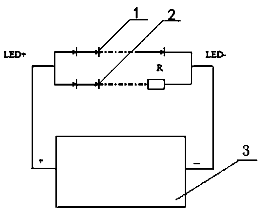 Light adjusting and color adjusting circuit of LED lamp