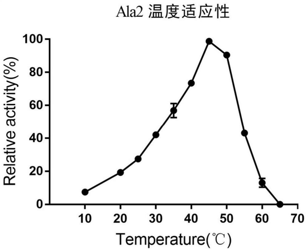 Medium-temperature bacterium for producing high-salinity tolerance ester hydrolase and application of medium-temperature bacterium
