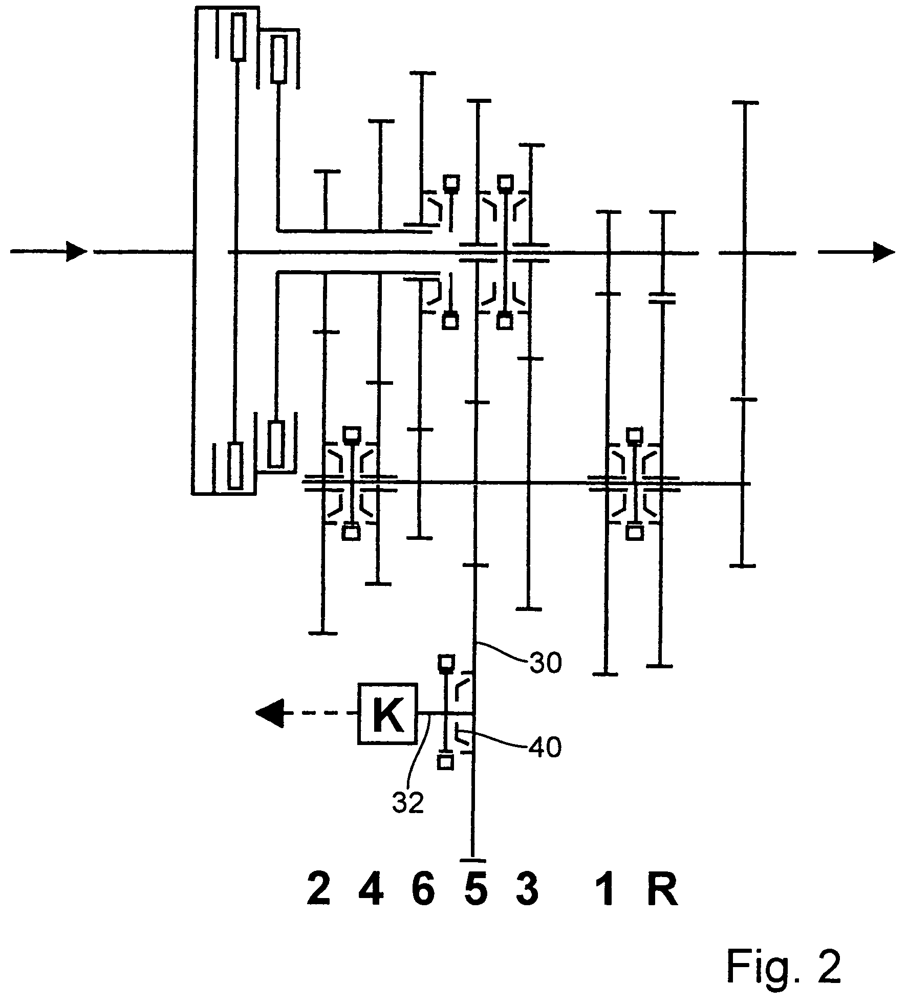 Parallel manual transmission for four-wheel drive and parallel manual transmission for transverse installation in a front-wheel drive vehicle