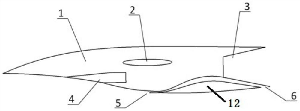 An external air bleed device based on the cooling of a hypersonic aircraft nozzle