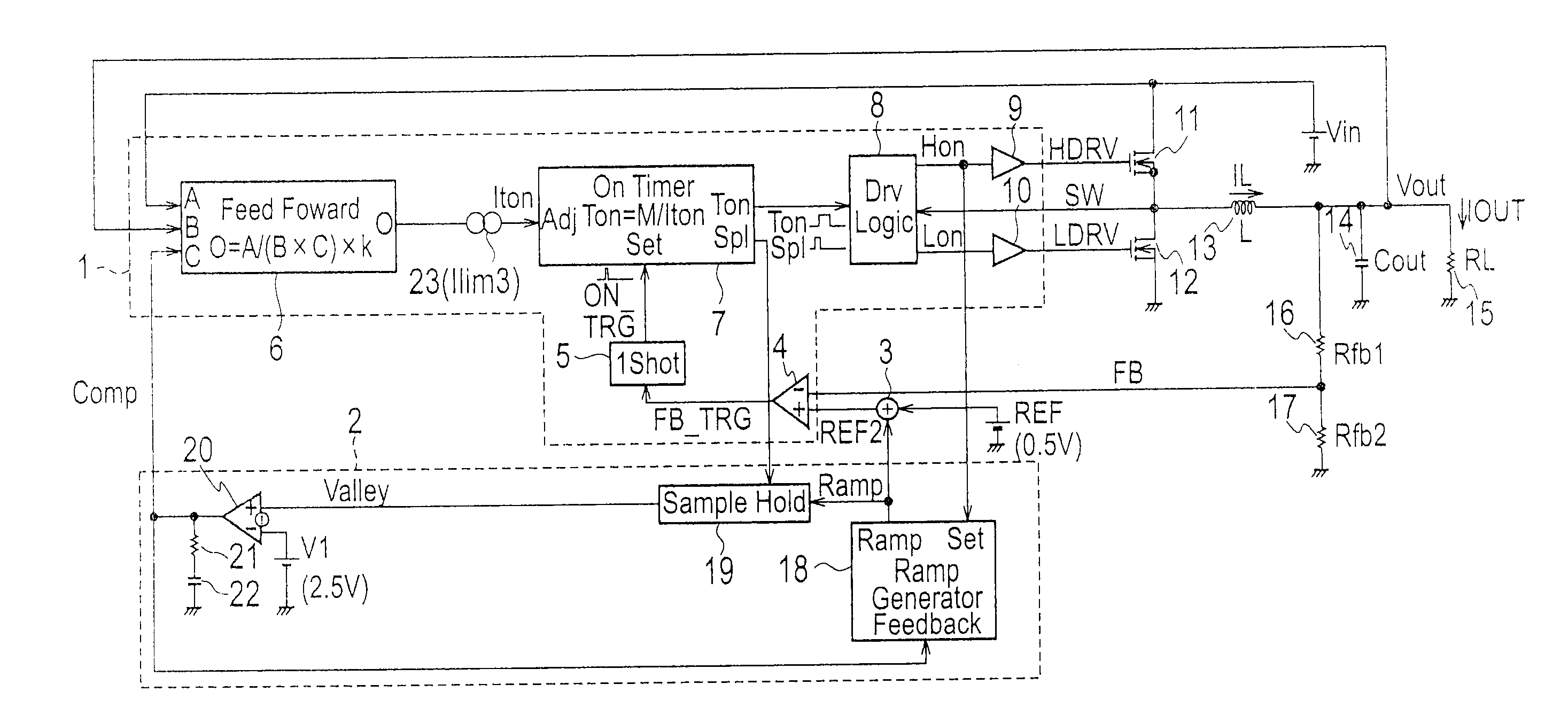 Switching power source apparatus
