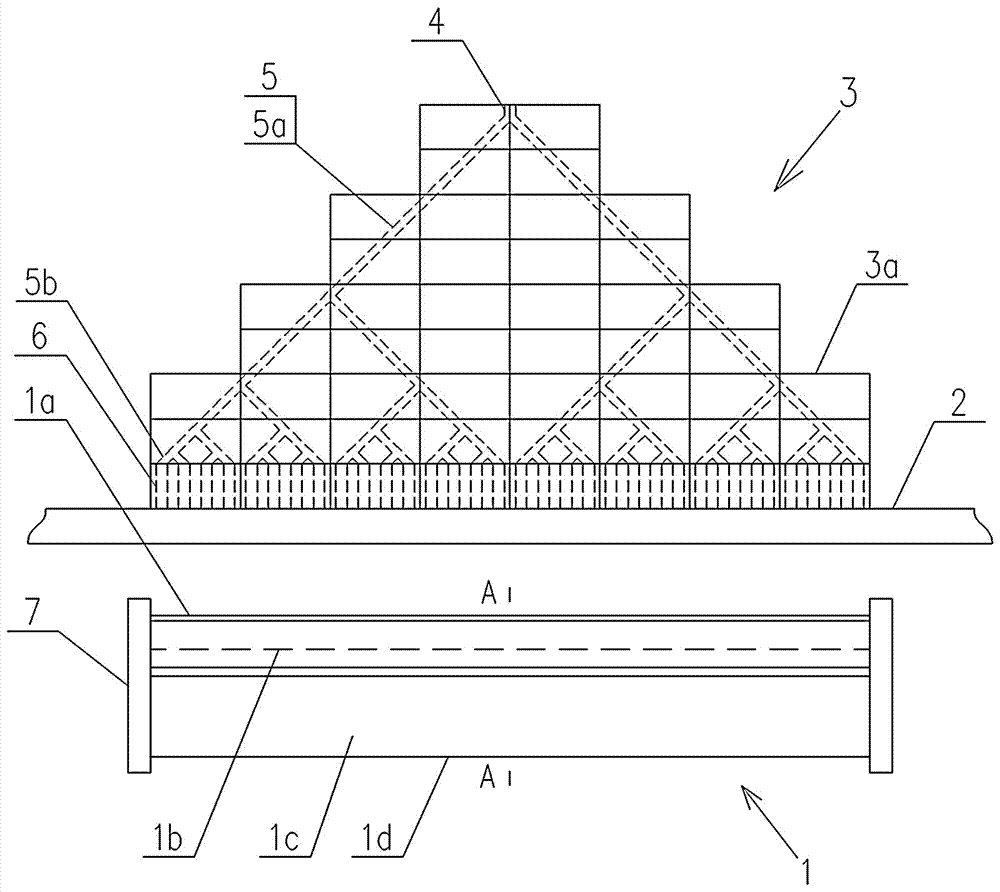 A horizontal overflow forming device for ultra-thin flat glass