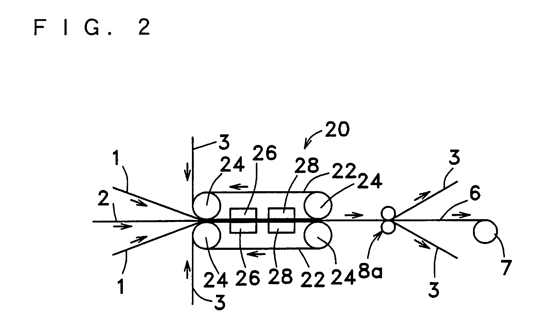 Method and device for manufacturing laminated plate