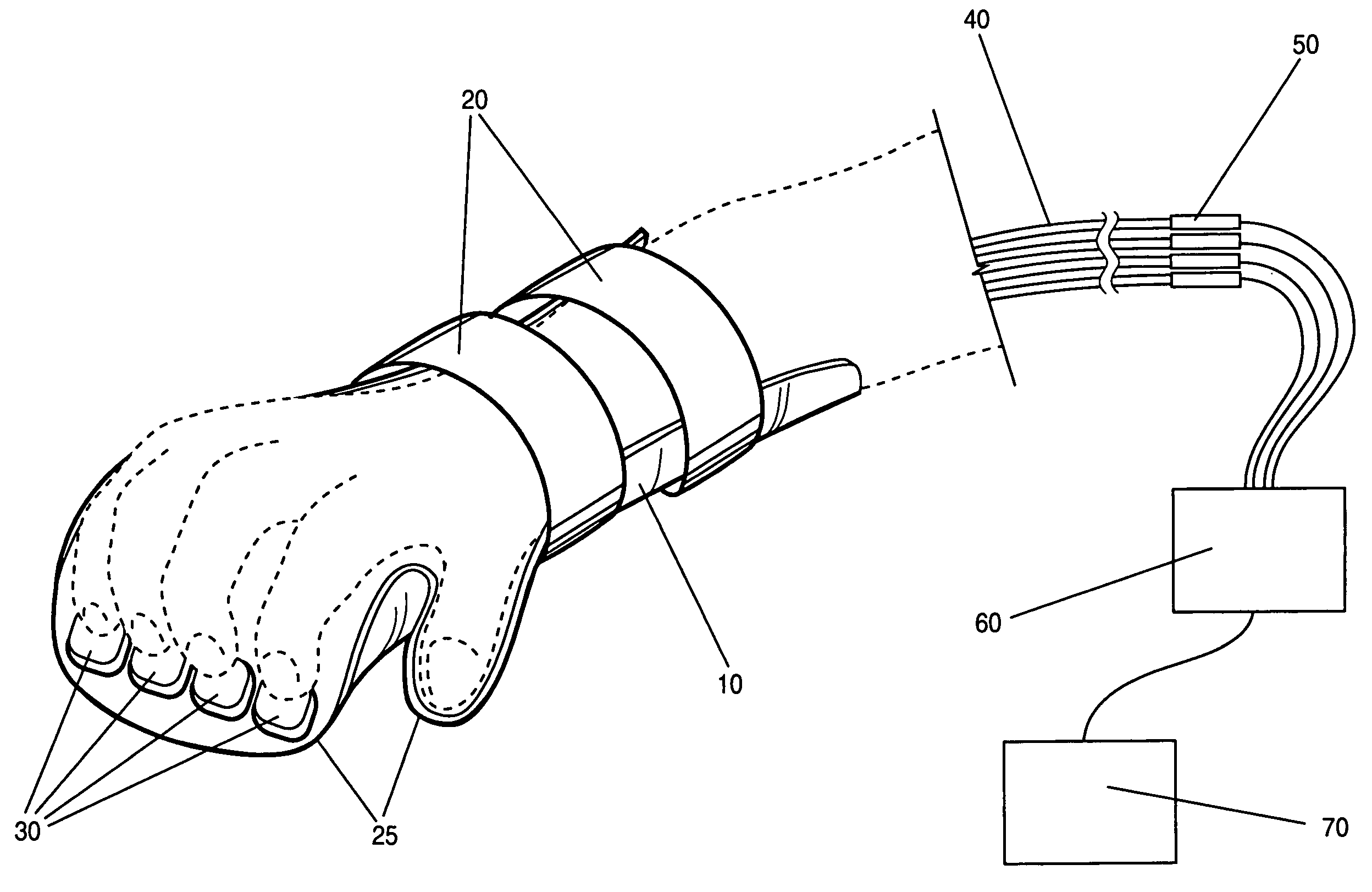 Nonmetallic input device for magnetic imaging and other magnetic field applications