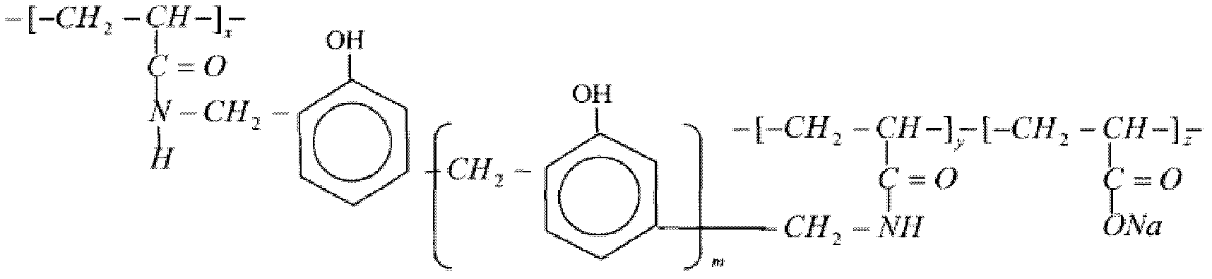Cross-linking agent for profile control and oil displacement for high-temperature oil reservoir, as well as preparation method and application for same