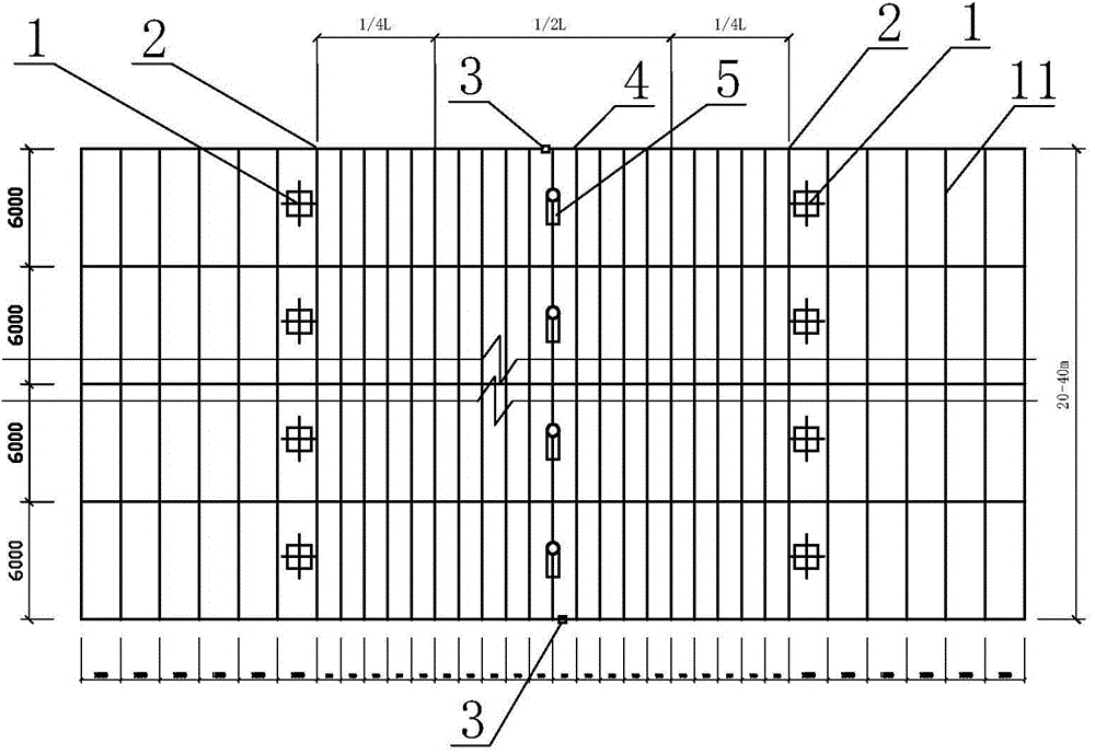 Construction method for pressure pouring of concrete for tunnel secondary lining