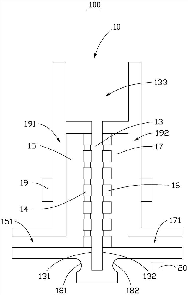 Separation detection chip, separation detection device and separation detection method