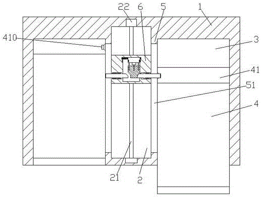 Electric power drawer cabinet capable of being drawn selectively