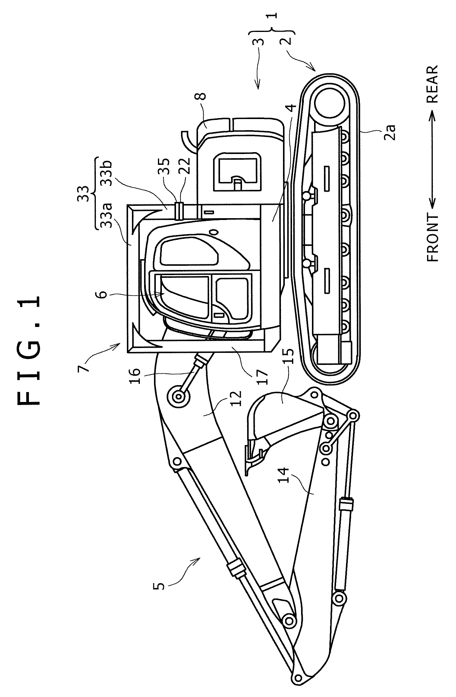 Structure for installing protection member and working machine including the same